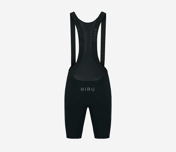 HIRU | Man LAB BIBSHORT - Black