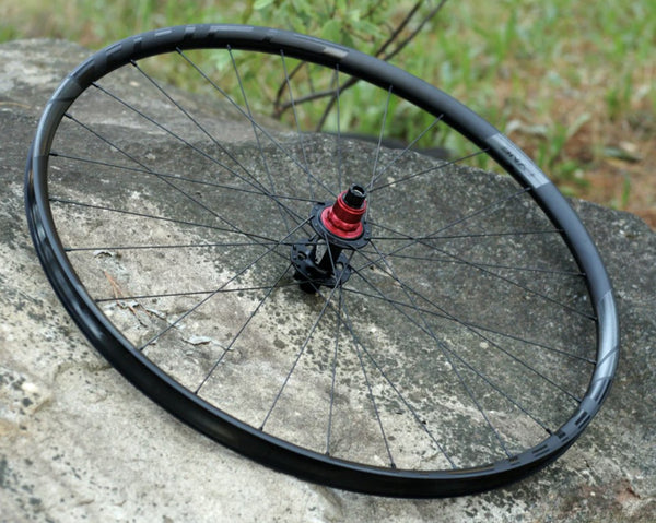 LYNE | Pulse 28 Wheelset 29" - Polished Black - Sram XD Drive - Boost