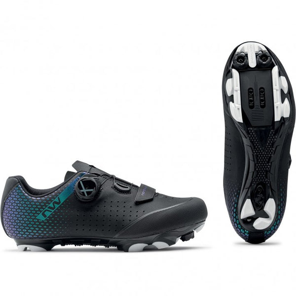 NORTHWAVE- Origin Plus 2 Women (black/iridescent)