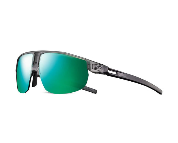 JULBO - Rival Translucent Grey / Black Spectron 3 Green Colour Flash Lenses