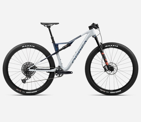 ORBEA | Oiz M21  Sram GX Eagle 12S 29'' Silver Grey Blue Carbon View 2024