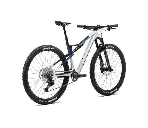 ORBEA | OIZ M30 Mountain Bike 2024 - Silver Grey / Blue Carbon View