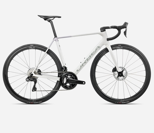 ORBEA | Orbea ORCA M20iTEAM Ultegra Di2 Road Bike - 2026 - Iris White (Gloss) - Lilac (Matt)