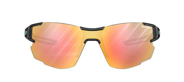 JULBO - Aerolite Matt Translucent Black / Pastel Pink Photochromic Performance Reactive 1-3 Light Amplifier