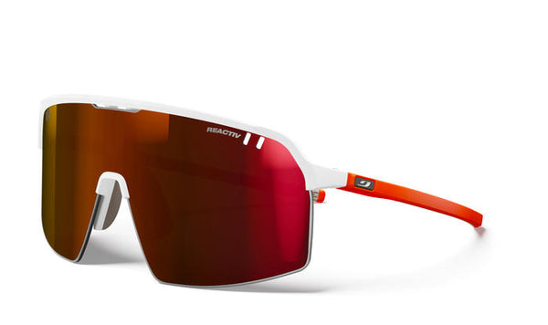 JULBO | Intensity - White / Fluo Orange - REACTIV 0-3 High Contrast - J5904411