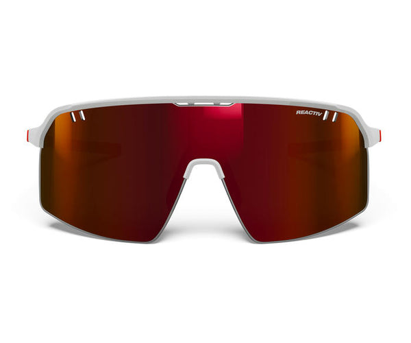 JULBO | Intensity - White / Fluo Orange - REACTIV 0-3 High Contrast - J5904411
