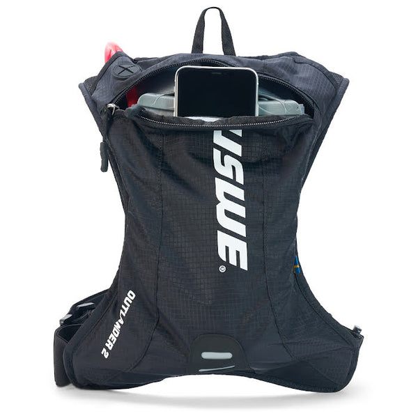 USWE | OUTLANDER 2L Hydration Pack Black (1.5L Bladder)