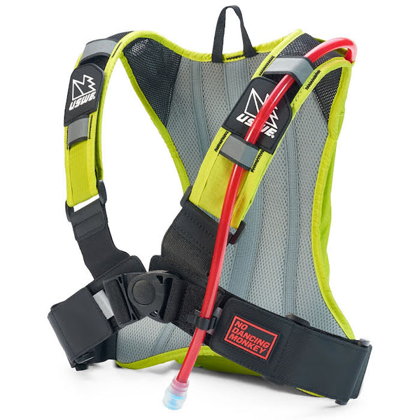 USWE | OUTLANDER 2L Hydration Pack Crazy Yellow (1.5L Bladder)