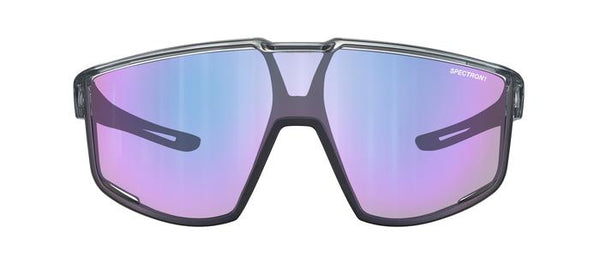 JULBO - Fury Translucent Grey / Purple Spectron 1 Purple / Blue flash Lenses