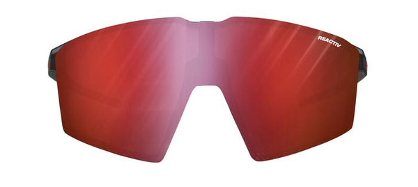 JULBO - Edge Translucent Black / Orange - Photochromic Performance reactiv 0-3 High Contrast