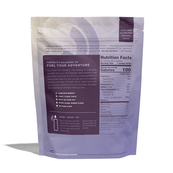 TAILWIND | Endurance Fuel - Naked Unflavored 30 Servings 810 G