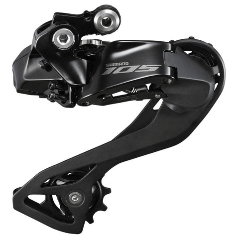 SHIMANO | 105 RD-R7150 Rear Derailleur - Di2 | Shadow RD | 12-speed - black