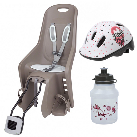 POLISPORT - Bubbly Maxi Plus 29" Child Bicycle + XXS BABY Bicycle Helmet + Water Bottle for kids