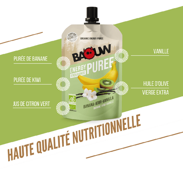 BAOUW | Energy Compotes - Banana/Kiwi/Vanilla - 90g