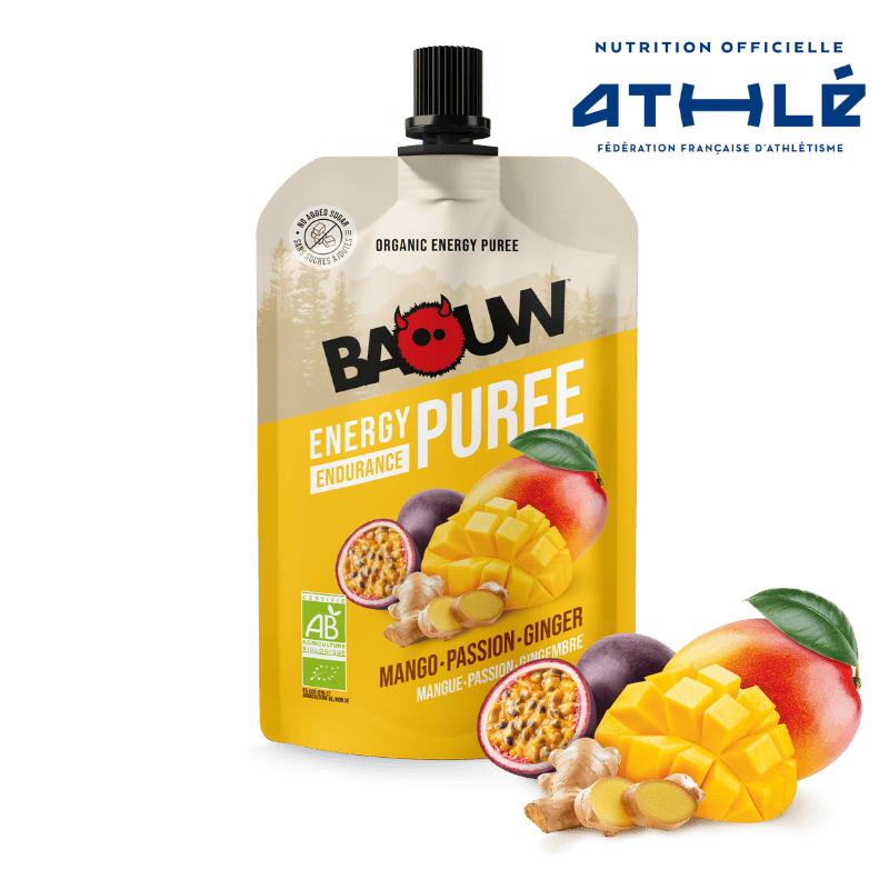 BAOUW | Energy Compotes - Mango/Passion/fruit/ginger - 90g