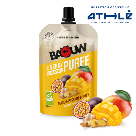 BAOUW | Energy Compotes - Mango/Passion/fruit/ginger - 90g