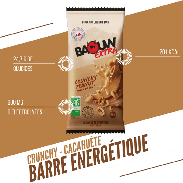 BAOUW | Energy Bars - Crunchy Peanut - 50g