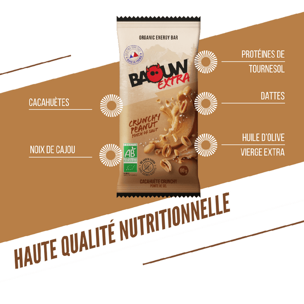 BAOUW | Energy Bars - Crunchy Peanut - 50g