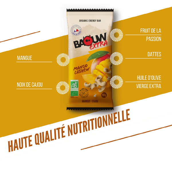 BAOUW | Energy Bars - Mango Cashew - 50g