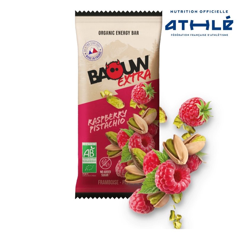 BAOUW | Energy Bars - Raspberry/Pistachio - 50g