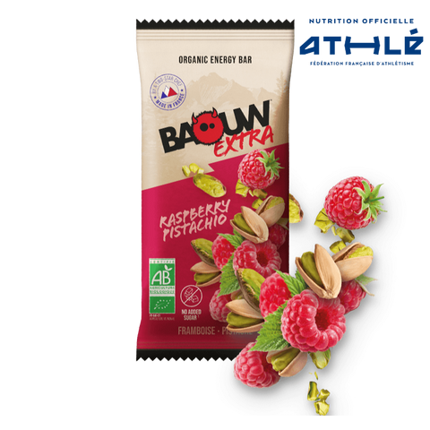 BAOUW | Energy Bars - Raspberry/Pistachio - 50g