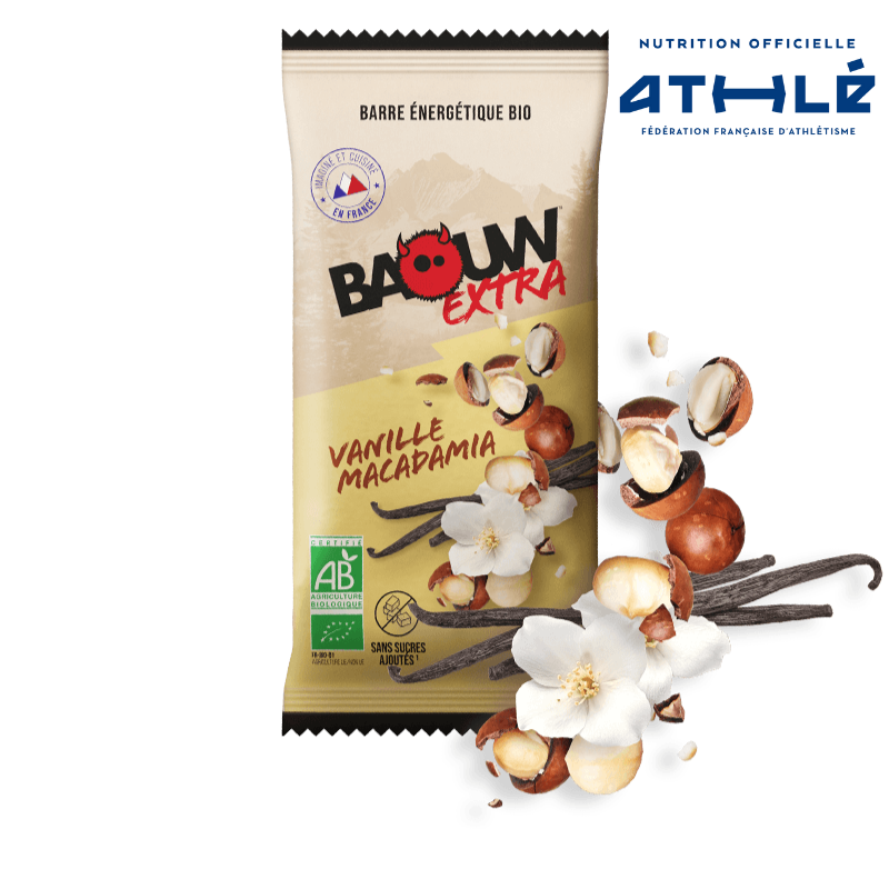 BAOUW | Energy Bars - Vanilla/Macadamia - 50g