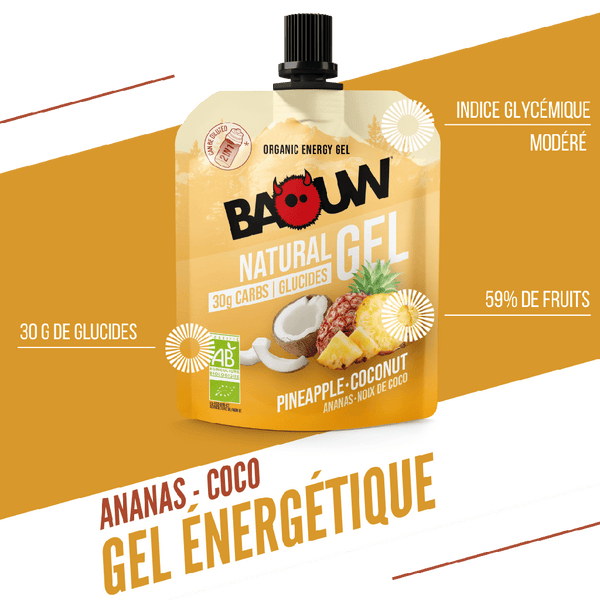 BAOUW | Energy Gel - Pineapple/Coconut - 85g