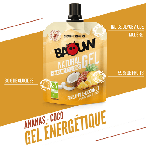 BAOUW | Energy Gel - Pineapple/Coconut - 85g