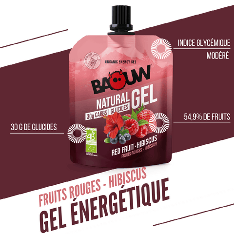 BAOUW | Energy Gel - Red Fruits/Hibiscus - 85g