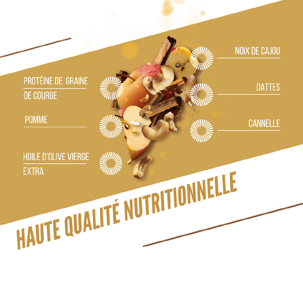 BAOUW | Protein Bars - Apple/Cinnamon - 50g