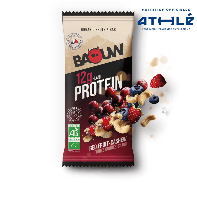 BAOUW | Protein Bars - Red Fruit/Cashew - 50g