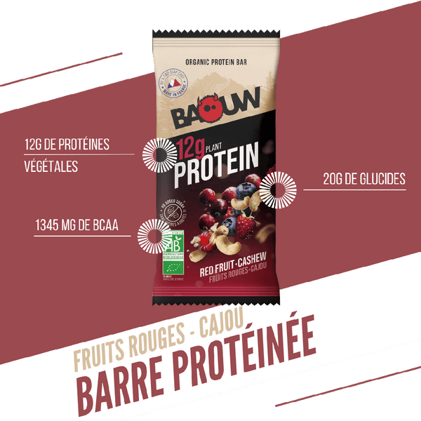 BAOUW | Protein Bars - Red Fruit/Cashew - 50g