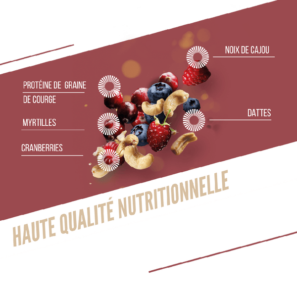 BAOUW | Protein Bars - Red Fruit/Cashew - 50g