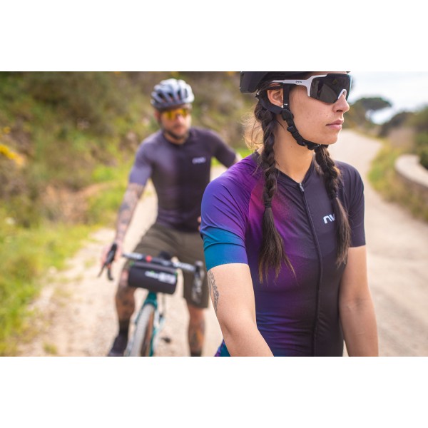 NORTHWAVE - Blade women jersey short sleeves (Black Iridescent)