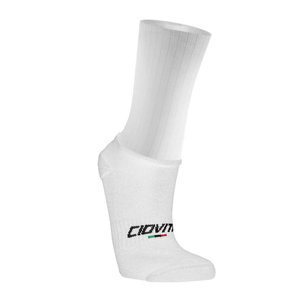 CIOVITA | Velo Aero Reflective Sock - White