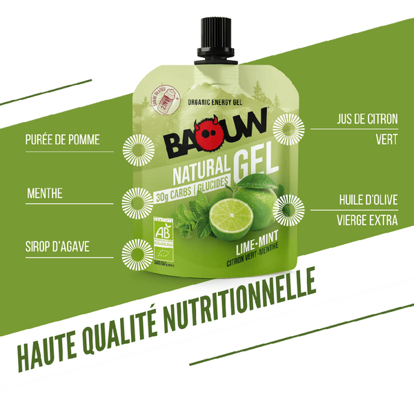 BAOUW | Energy Gel - Lime/Mint - 85g