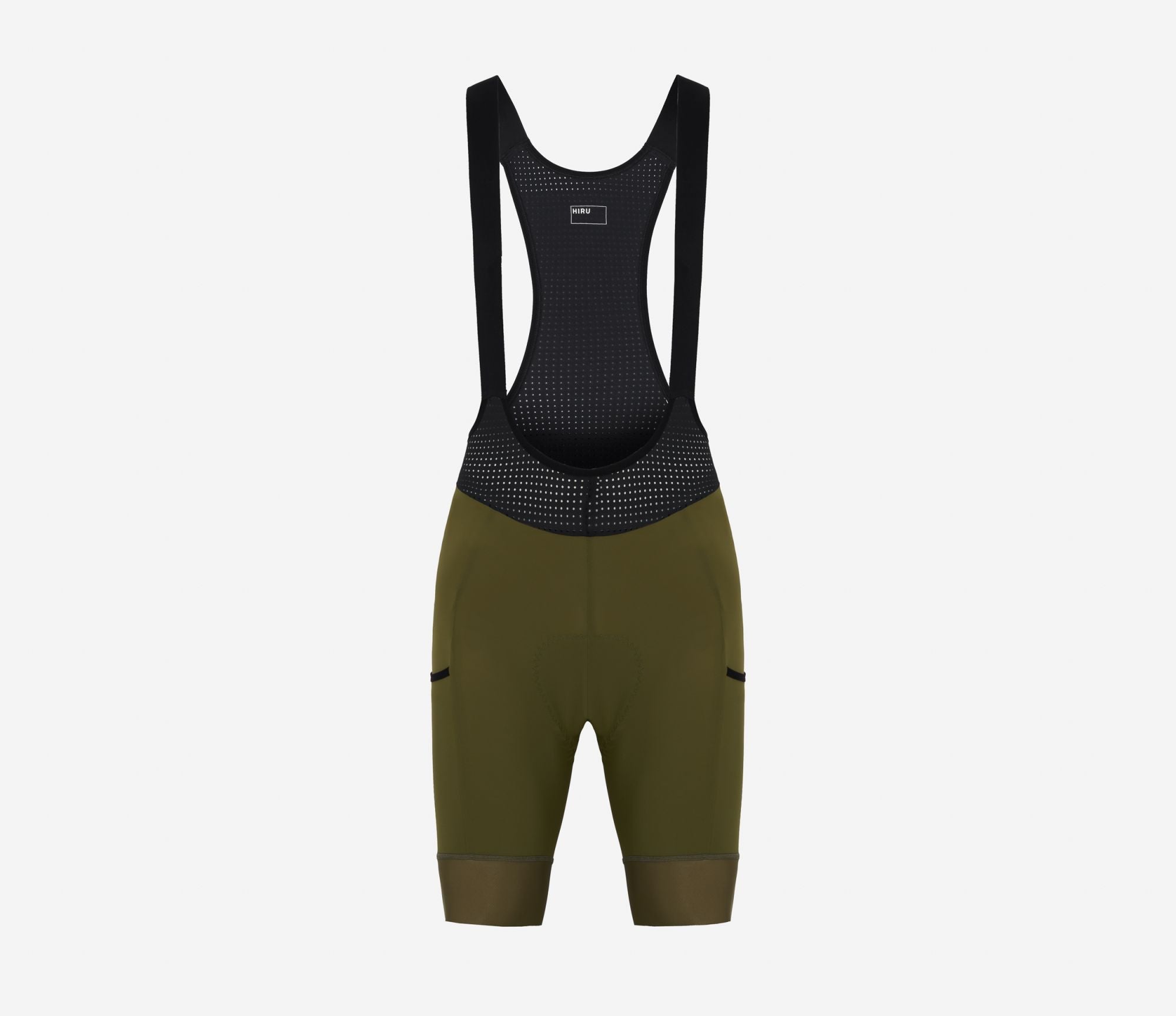 HIRU | Man ADVANCED CARGO BIBSHORT - Olive