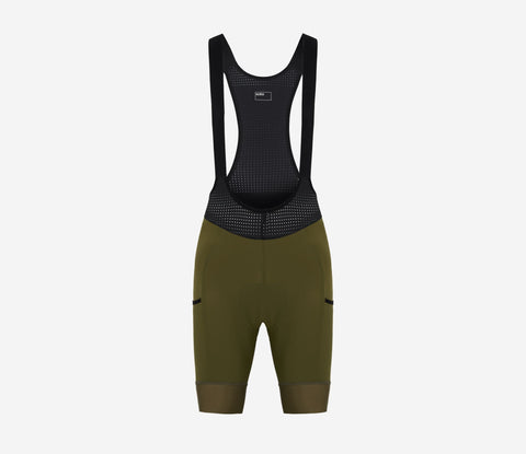 HIRU | Man ADVANCED CARGO BIBSHORT - Olive
