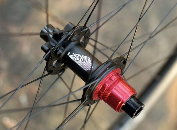 LYNE | Pulse 28 Wheelset 29" - Polished Black - Sram XD Drive - Boost