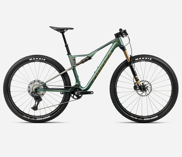 ORBEA | OIZ M10 AXS - Seaweed Carbon View (Gloss) - Spaceship Green (Matt)