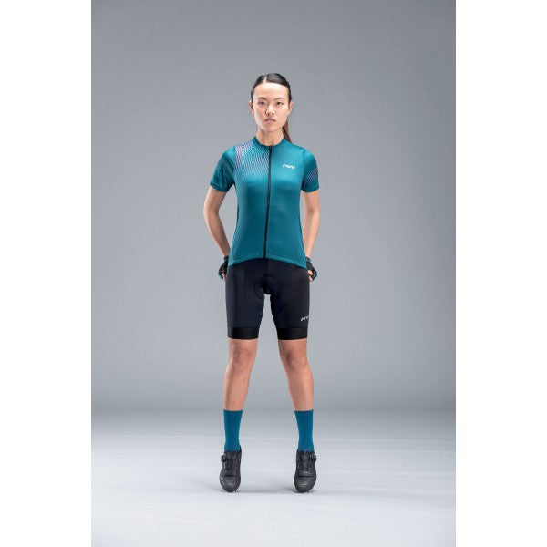 NORTHWAVE - Origin Women jersey short sleeves (Blue Iridescent)