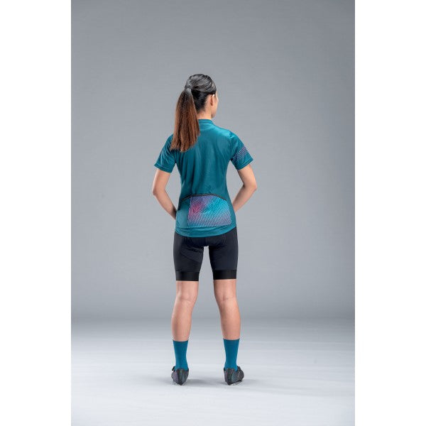 NORTHWAVE - Origin Women jersey short sleeves (Blue Iridescent)
