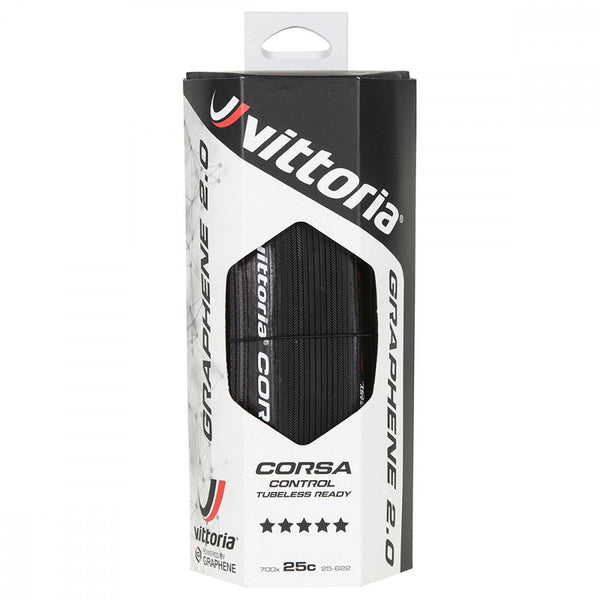 VITTORIA - Corsa Control 28x622 (Tubeless Ready) Black-Black