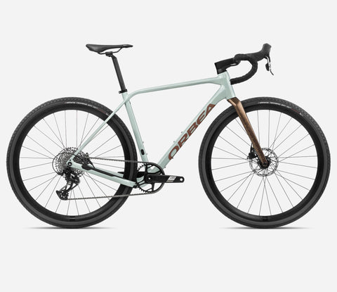 ORBEA | Terra H41 1X - Apex XPLR Gravel Bike - 2024 - Blue Stone (gloss) - Copper (matt)