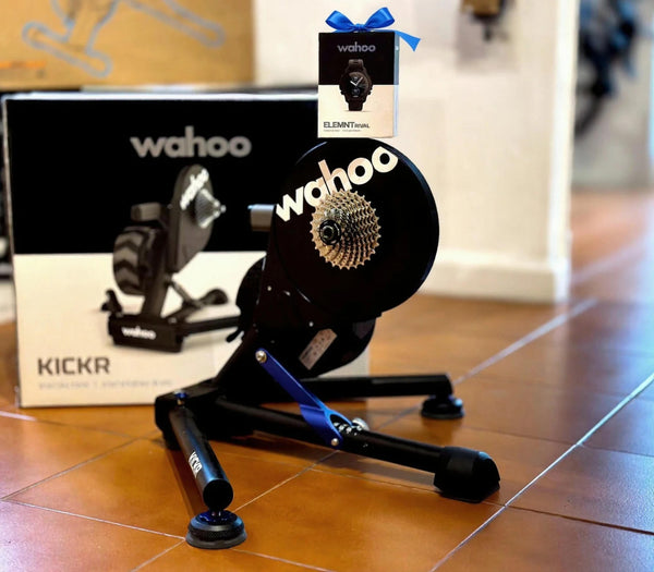 WAHOO | Kickr V6 Smart Indoor Trainer + FREE Element Rival Multisport Gps Watch