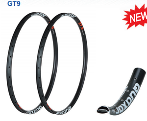 QUAXAR - GT9 Rims - Enduro/Freeride/Downhill MTB Super Alloy Rims (Tubeless)