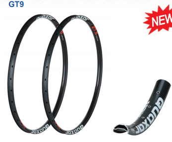 QUAXAR - GT9 Rims - Enduro/Freeride/Downhill MTB Super Alloy Rims (Tubeless)