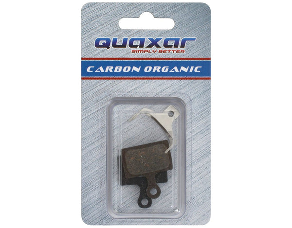 QUAXAR - GXR 1016 - Resin/Carbon Organic Disc Brake Pads for Shimano K02S/K04S