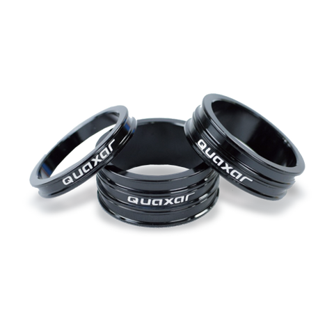 QUAXAR Headset Spacer Aluminum 5 pcs (Black)