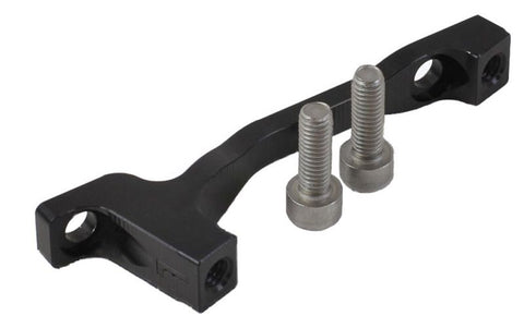 QUAXAR - Calipers adapters front PM 160mm to front PM 180mm (BLACK)